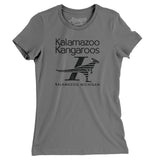 Kalamazoo Kangaroos Soccer Women's T-Shirt-Allegiant Goods Co. Vintage Sports Apparel