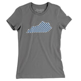 Kentucky Checkerboard Women's T-Shirt-Allegiant Goods Co. Vintage Sports Apparel