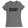 Amarillo Wranglers Hockey Women's T-Shirt-Asphalt-Allegiant Goods Co. Vintage Sports Apparel