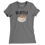 Seattle Coffee Women's T-Shirt-Allegiant Goods Co. Vintage Sports Apparel