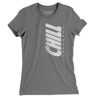 Columbus Chill Hockey Women's T-Shirt-Asphalt-Allegiant Goods Co. Vintage Sports Apparel