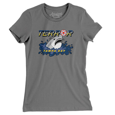 Tampa Terror Soccer Women's T-Shirt-Allegiant Goods Co. Vintage Sports Apparel