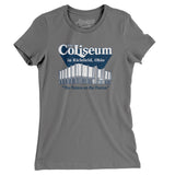 Richfield Ohio Coliseum Women's T-Shirt-Allegiant Goods Co. Vintage Sports Apparel