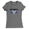 Los Angeles Blades Roller Hockey Women's T-Shirt-Asphalt-Allegiant Goods Co. Vintage Sports Apparel