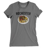 Rochester Garbage Plate Women's T-Shirt-Allegiant Goods Co. Vintage Sports Apparel