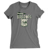 Philadelphia Bulldogs Football Women's T-Shirt-Asphalt-Allegiant Goods Co. Vintage Sports Apparel