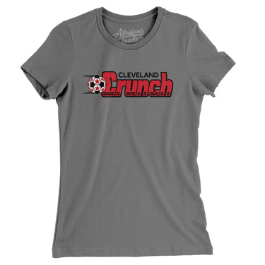 Cleveland Crunch Soccer Women's T-Shirt-Allegiant Goods Co. Vintage Sports Apparel