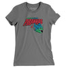 Anaheim Piranhas Arena Football Women's T-Shirt-Asphalt-Allegiant Goods Co. Vintage Sports Apparel