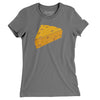 Cheesehead Women's T-Shirt-Asphalt-Allegiant Goods Co. Vintage Sports Apparel