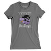 Seattle SeaDogs Soccer Women's T-Shirt-Asphalt-Allegiant Goods Co. Vintage Sports Apparel
