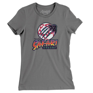 Detroit Safari Soccer Women's T-Shirt-Allegiant Goods Co. Vintage Sports Apparel