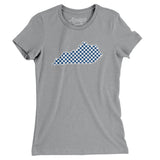Kentucky Checkerboard Women's T-Shirt-Allegiant Goods Co. Vintage Sports Apparel