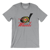 Detroit Wheels Football Men/Unisex T-Shirt-Allegiant Goods Co. Vintage Sports Apparel