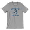 Brooklyn Tip-Tops Baseball Men/Unisex T-Shirt-Athletic Heather-Allegiant Goods Co. Vintage Sports Apparel