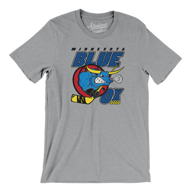 Minnesota Blue Ox Roller Hockey Men/Unisex T-Shirt-Allegiant Goods Co. Vintage Sports Apparel