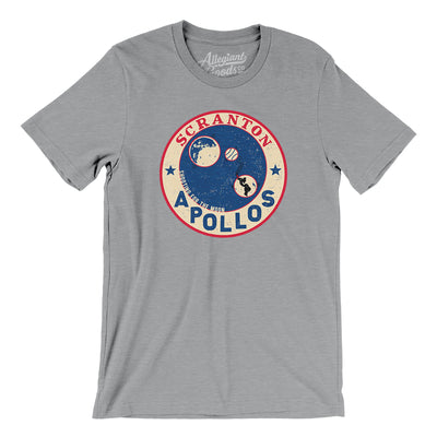 Scranton Apollos Basketball Men/Unisex T-Shirt-Athletic Heather-Allegiant Goods Co. Vintage Sports Apparel