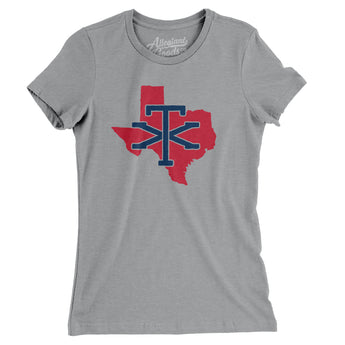 Texas Home State Women's T-Shirt-Allegiant Goods Co. Vintage Sports Apparel