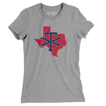 Texas Home State Women's T-Shirt-Allegiant Goods Co. Vintage Sports Apparel