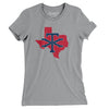 Texas Home State Women's T-Shirt-Athletic Heather-Allegiant Goods Co. Vintage Sports Apparel
