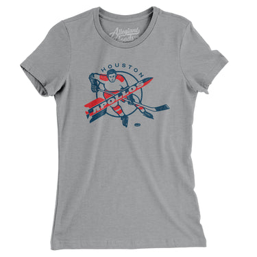 Houston Apollos Hockey Women's T-Shirt-Allegiant Goods Co. Vintage Sports Apparel