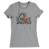 Portland Forest Dragons Arena Football Women's T-Shirt-Athletic Heather-Allegiant Goods Co. Vintage Sports Apparel