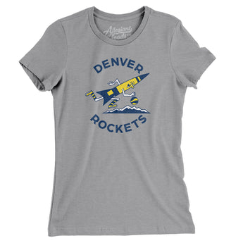 Denver Rockets Basketball Women's T-Shirt-Allegiant Goods Co. Vintage Sports Apparel