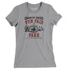 Chain of Rocks Amusement Park Women's T-Shirt-Athletic Heather-Allegiant Goods Co. Vintage Sports Apparel