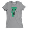 Vermont Home State Women's T-Shirt-Athletic Heather-Allegiant Goods Co. Vintage Sports Apparel