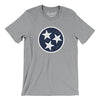 Tennessee State Flag Men/Unisex T-Shirt-Athletic Heather-Allegiant Goods Co. Vintage Sports Apparel