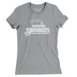 Memphis Showboats Football Women's T-Shirt-Allegiant Goods Co. Vintage Sports Apparel