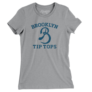 Brooklyn Tip-Tops Baseball Women's T-Shirt-Allegiant Goods Co. Vintage Sports Apparel
