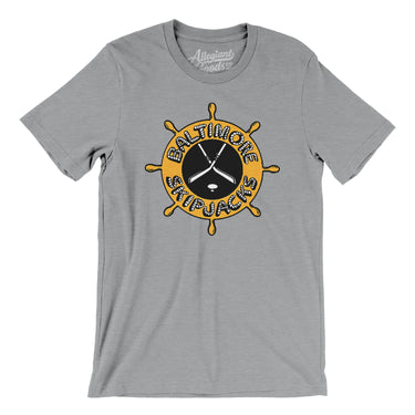 Baltimore Skipjacks Hockey Men/Unisex T-Shirt-Allegiant Goods Co. Vintage Sports Apparel