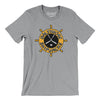 Baltimore Skipjacks Hockey Men/Unisex T-Shirt-Athletic Heather-Allegiant Goods Co. Vintage Sports Apparel