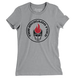 Chicago Fire Football Women's T-Shirt-Allegiant Goods Co. Vintage Sports Apparel