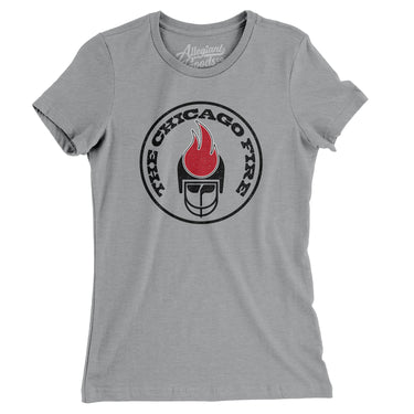 Chicago Fire Football Women's T-Shirt-Allegiant Goods Co. Vintage Sports Apparel