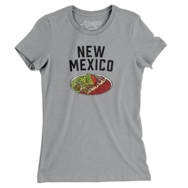 New Mexico Christmas Enchiladas Women's T-Shirt-Allegiant Goods Co. Vintage Sports Apparel