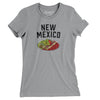 New Mexico Christmas Enchiladas Women's T-Shirt-Athletic Heather-Allegiant Goods Co. Vintage Sports Apparel