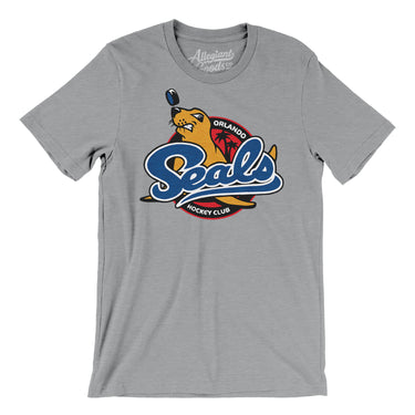 Orlando Seals Hockey Men/Unisex T-Shirt-Allegiant Goods Co. Vintage Sports Apparel