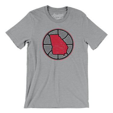 Georgia Basketball Men/Unisex T-Shirt-Allegiant Goods Co. Vintage Sports Apparel