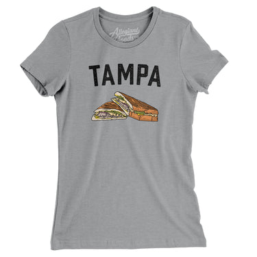 Tampa Cuban Sandwich Women's T-Shirt-Allegiant Goods Co. Vintage Sports Apparel