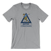 Dayton Triangles Football Men/Unisex T-Shirt-Athletic Heather-Allegiant Goods Co. Vintage Sports Apparel