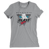 Minnesota Arctic Blast Roller Hockey Women's T-Shirt-Athletic Heather-Allegiant Goods Co. Vintage Sports Apparel