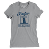 Boston Beacons Soccer Women's T-Shirt-Allegiant Goods Co. Vintage Sports Apparel