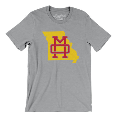 Missouri Home State Men/Unisex T-Shirt-Allegiant Goods Co. Vintage Sports Apparel