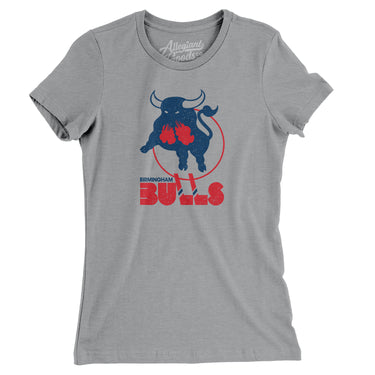 Birmingham Bulls Hockey Women's T-Shirt-Allegiant Goods Co. Vintage Sports Apparel