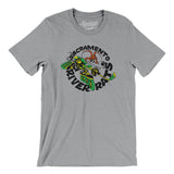 Sacramento River Rats Roller Hockey Men/Unisex T-Shirt-Allegiant Goods Co. Vintage Sports Apparel