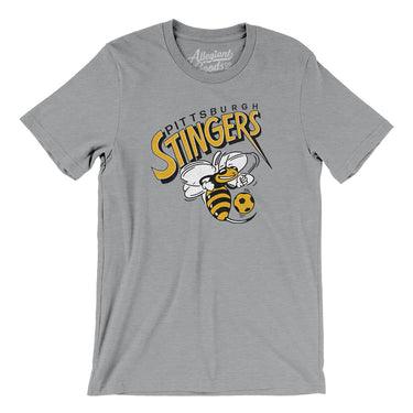 Pittsburgh Stingers Soccer Men/Unisex T-Shirt-Allegiant Goods Co. Vintage Sports Apparel