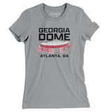 Georgia Dome Women's T-Shirt-Allegiant Goods Co. Vintage Sports Apparel