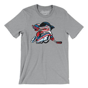 Long Island Jawz Roller Hockey Men/Unisex T-Shirt-Allegiant Goods Co. Vintage Sports Apparel