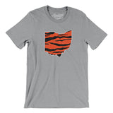Ohio Tiger Stripes Men/Unisex T-Shirt-Allegiant Goods Co. Vintage Sports Apparel